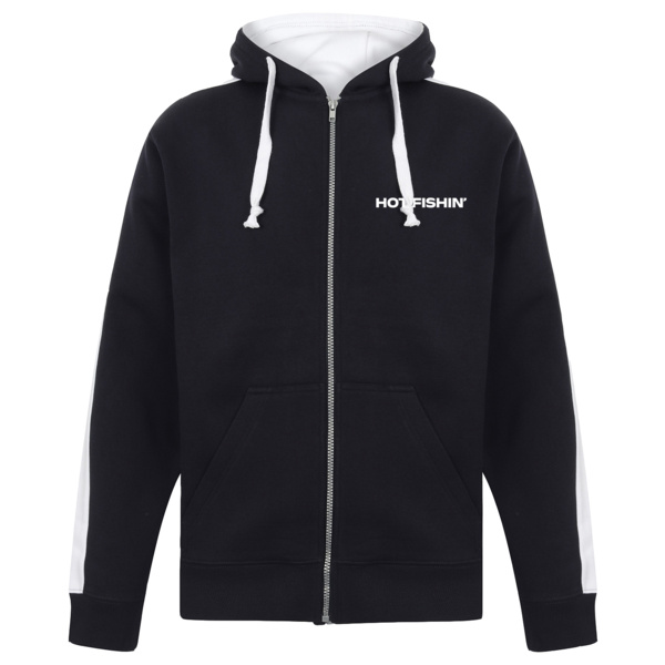 Contrast Zip Hooded Sweatshirt Thumbnail